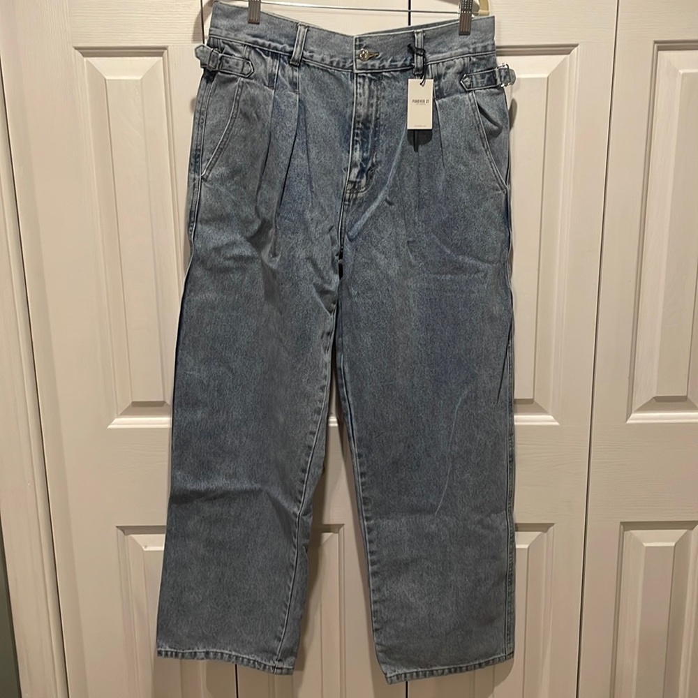 Forever 21 Wide Leg Jeans